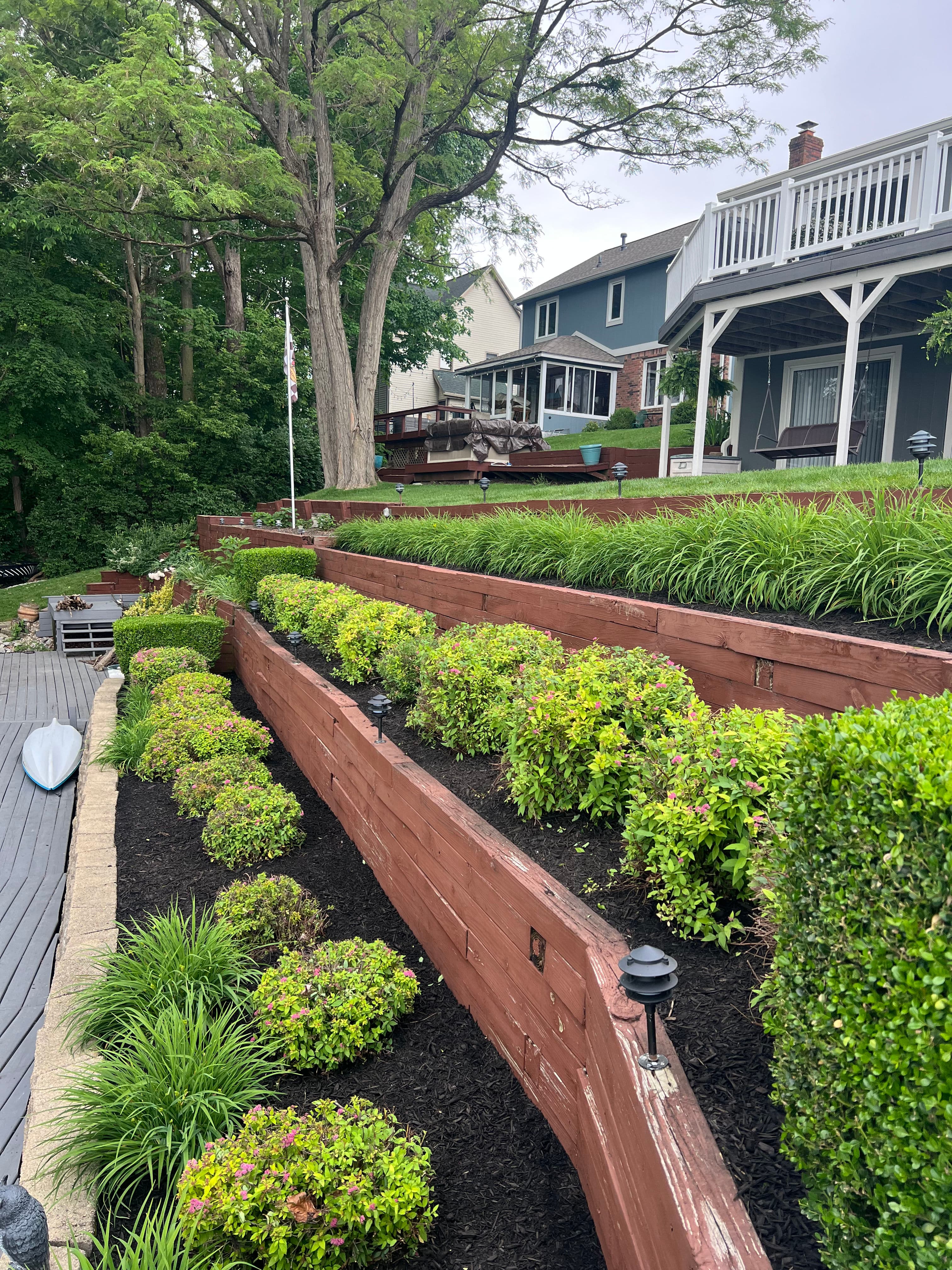 Project Fresh Mulch Install on the Banks of Morse Reservoir in Cicero image