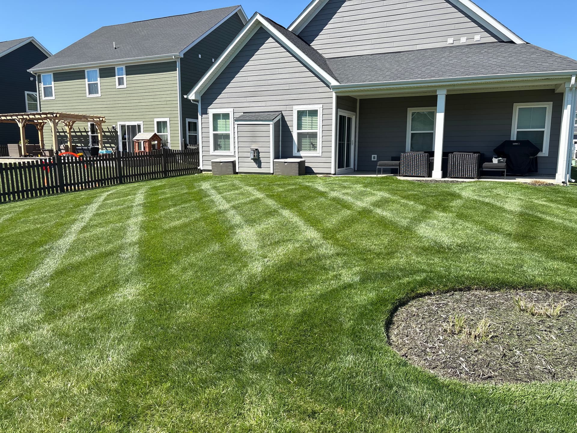 Clean Stripes and a Sharp Backyard in Fortville image